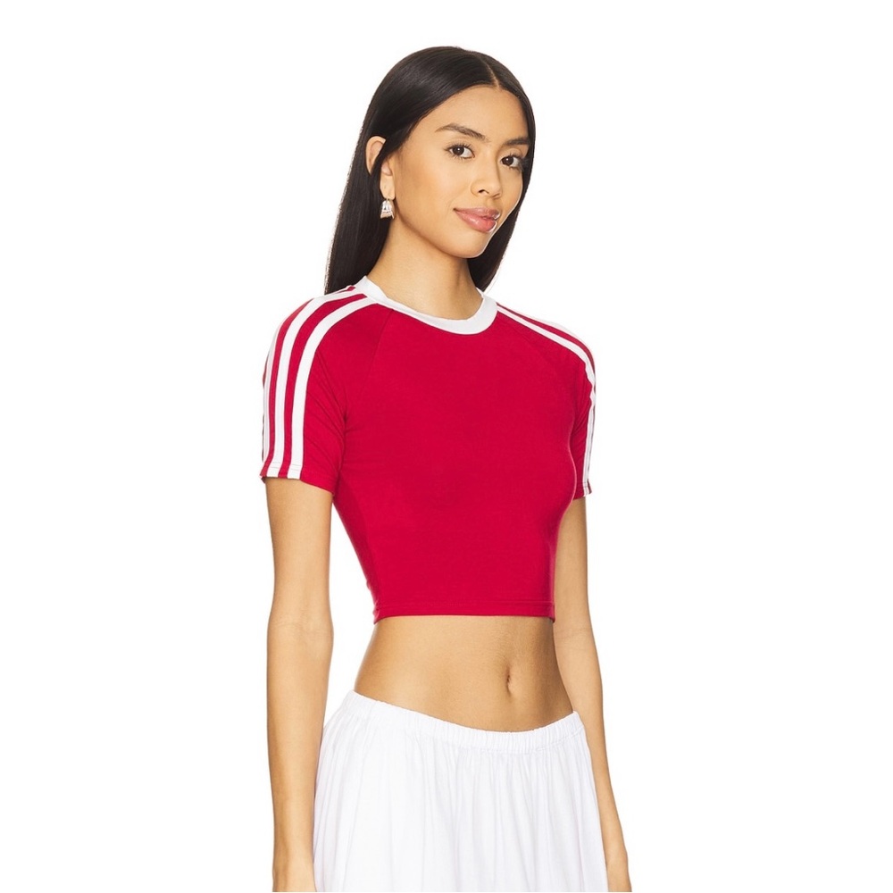 Revolve Red Crop Top - Picture 2 of 7